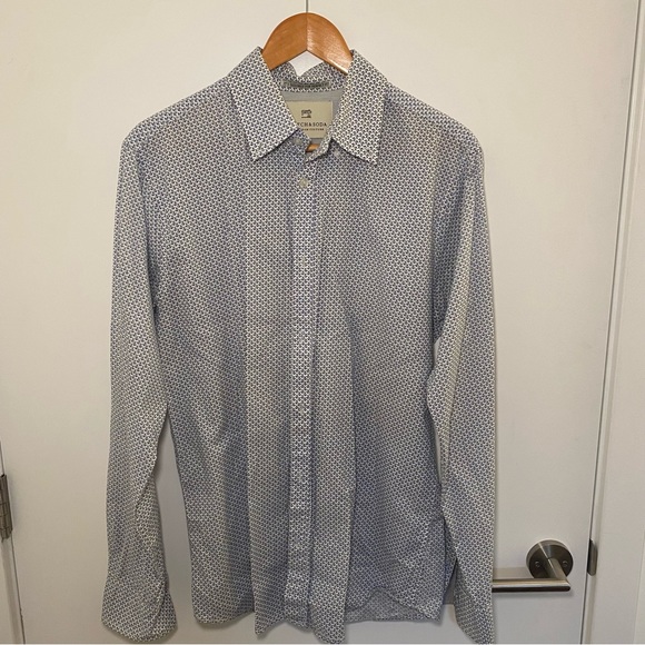 Bundle 3 men’s cotton button up shirts. Scotch and soda, club Monaco, top man - Picture 5 of 8